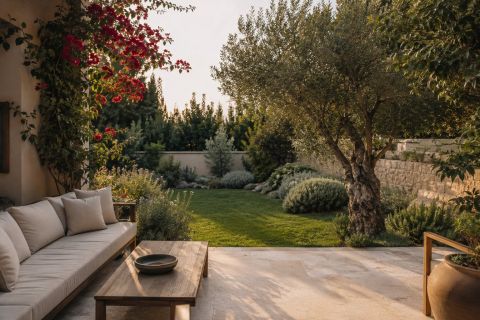 Hillside Villa Garden