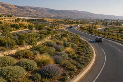 Highway Interchange Planting